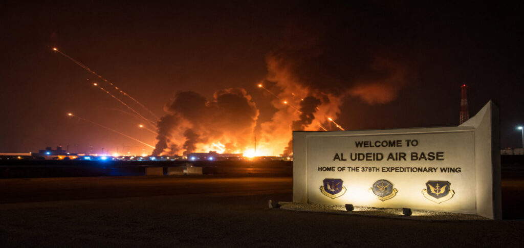 Iran Al Udeid Air Base Attack at Al Udeid Air Base