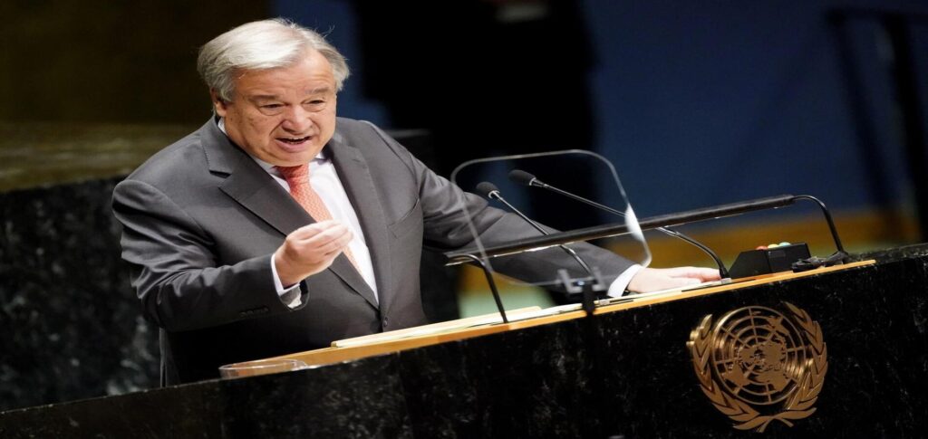 UN Chief Condemns attacks on civilian infrastructure
