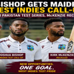 West Indies Name Joshua Bishop for Pakistan Test Series, Recall Kirk McKenzie