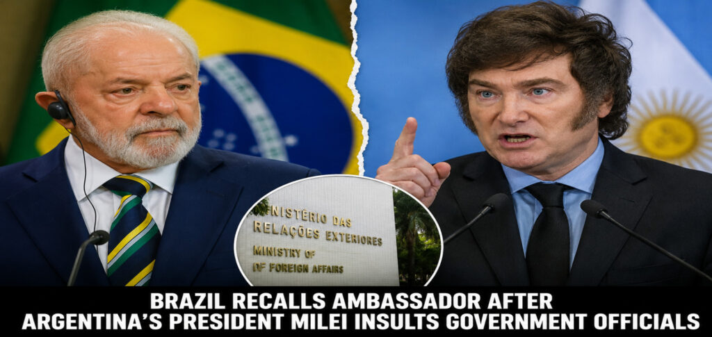 Brazil recalls ambassador