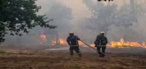 France Wildfire Stops Growing After Forcing 220,000 Evacuations Near Bordeaux
