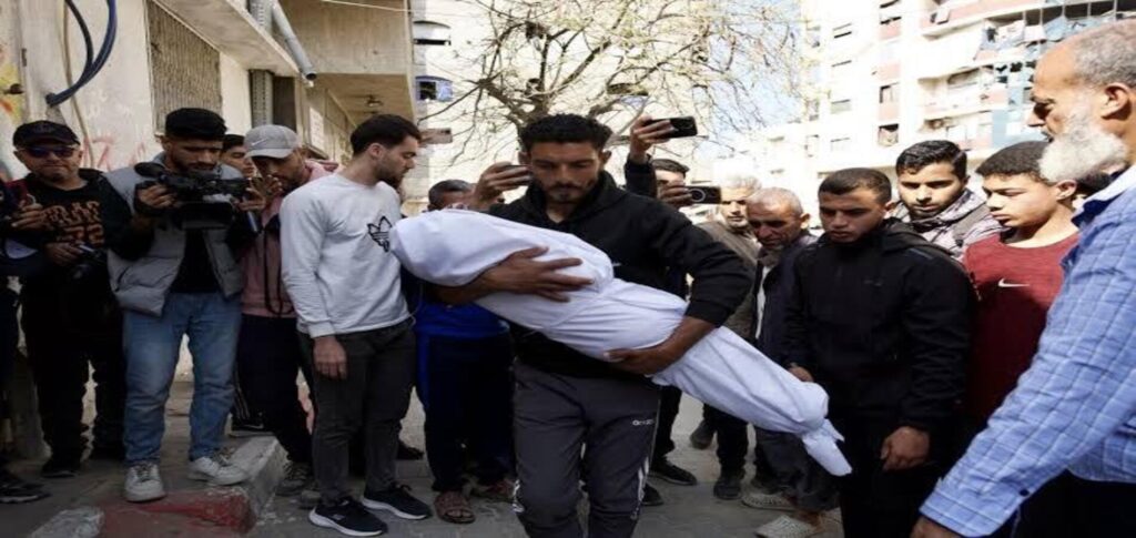 Gaza ceasefire child deaths in Gaza City
