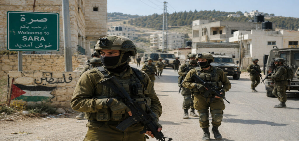 Israeli forces storm West Bank towns