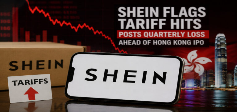 Shein quarterly loss ahead of Hong Kong IPO