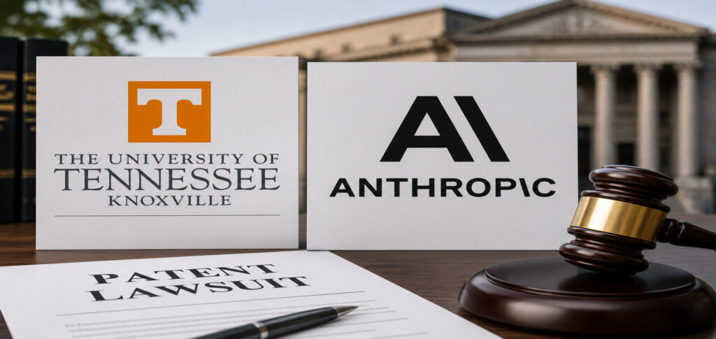Anthropic Patent Lawsuit Filed by University of Tennessee
