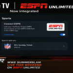 YouTube TV ESPN Unlimited Launches Before SummerSlam