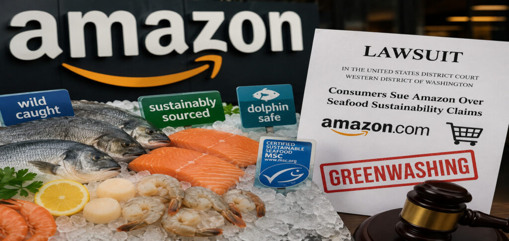 Amazon Seafood Lawsuit: Greenwashing Claims