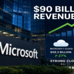 Microsoft Revenue Beats Expectations at $90 Billion