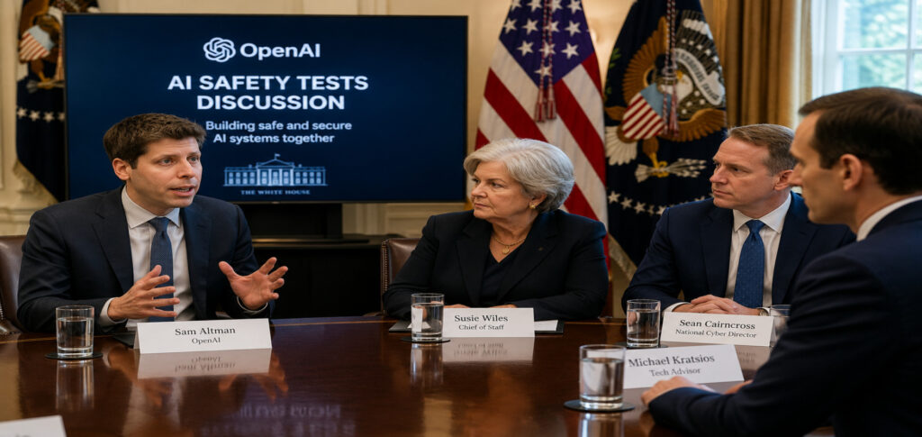 OpenAI AI Safety Tests: Sam Altman to Meet Trump Officials