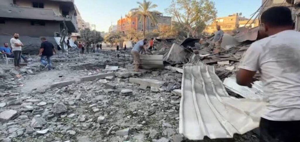 Gaza Israeli Strikes Continue Despite Ceasefire Claims