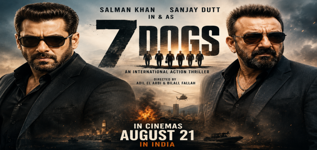 7 Dogs release in India featuring Salman Khan and Sanjay Dutt