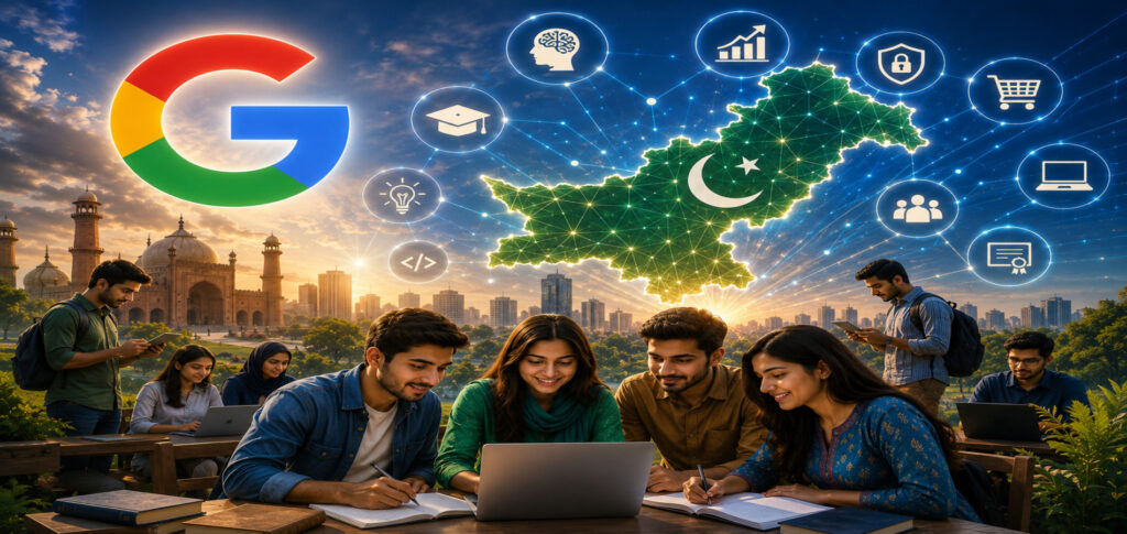 Google Pakistan Scholarships Career Certificate program for students
