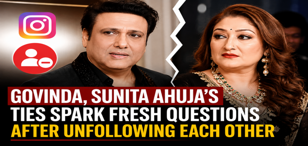 Govinda and Sunita Ahuja spark fresh marriage questions after reported Instagram unfollow