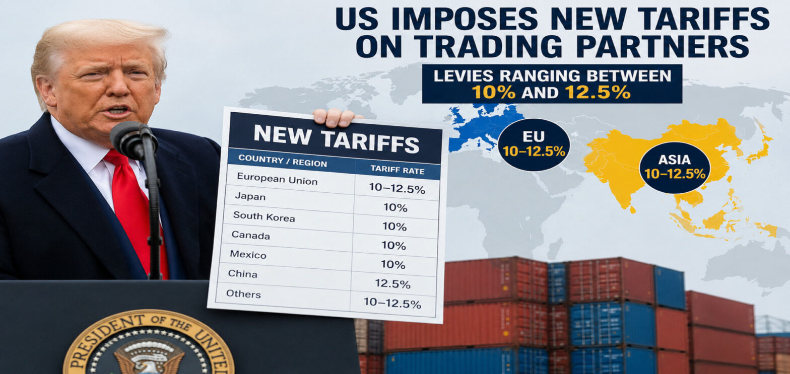 Trump new tariffs EU sanctions Russia