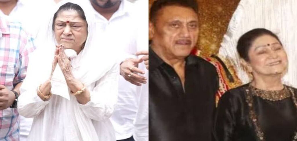 Aruna Irani bids an emotional farewell to Kuku Kohli at his Mumbai funeral