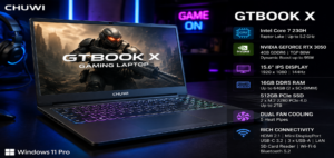 Chuwi GTBook X Gaming Laptop Launches With RTX 3050