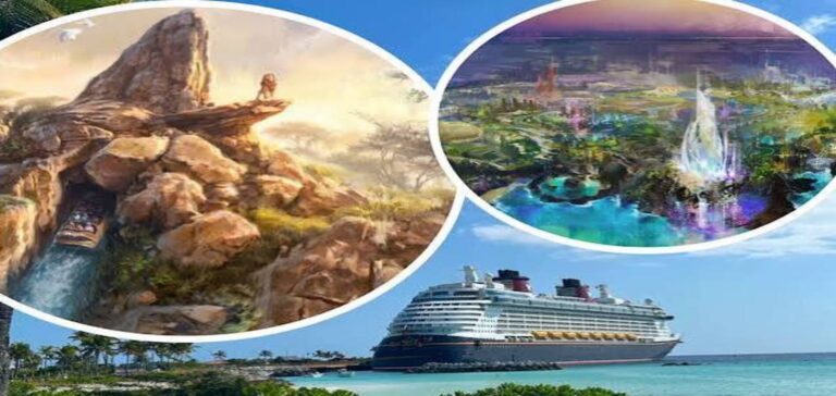 D23 Highlights showing Disney theme park and cruise line plans