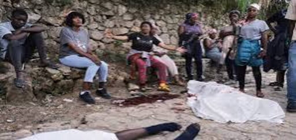 Haiti gang attack leaves residents dead in the Kenscoff farming community.
