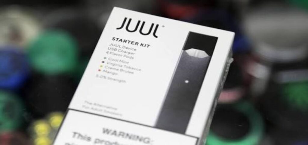 Juul updated vaping device with optional age verification technology
