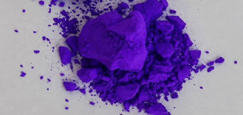 New purple cooling fabric designed to reflect sunlight and reduce heat during summer.
