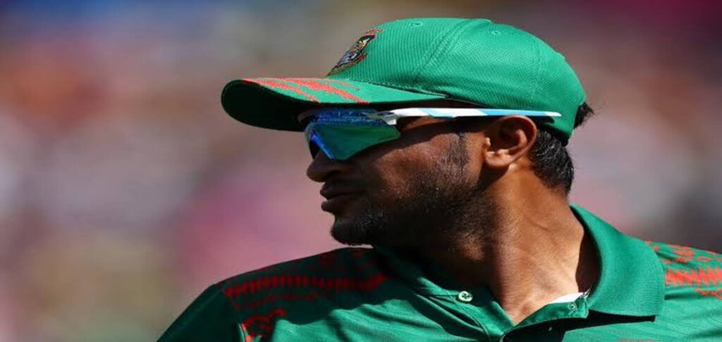 Police inspect the damaged ancestral home of former Bangladesh cricket captain Shakib Al Hasan after an attack in Magura following Sheikh Hasina's media appearance.
