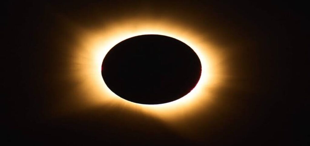 Solar eclipse seen across the UK and Europe as millions watch the rare spectacle