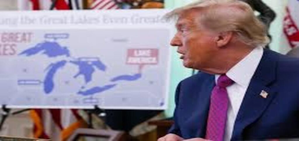 Trump renames Lake Ontario Lake America amid Canada tensions