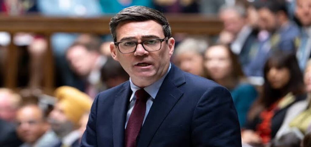 UK Prime Minister Andy Burnham speaks about the upcoming Budget and government spending