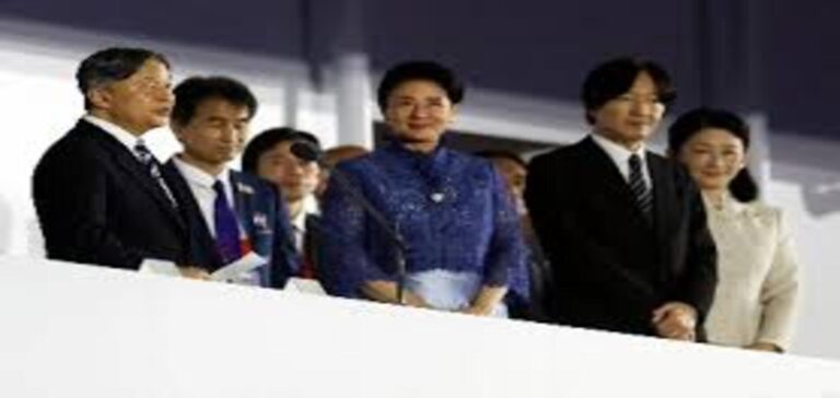 Japan Emperor Naruhito declares the Asian Games 2026 open in Nagoya