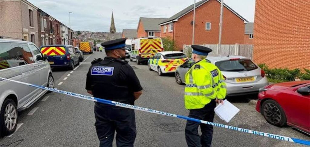 Blackburn Murder Arrest After Two People Found Dead
