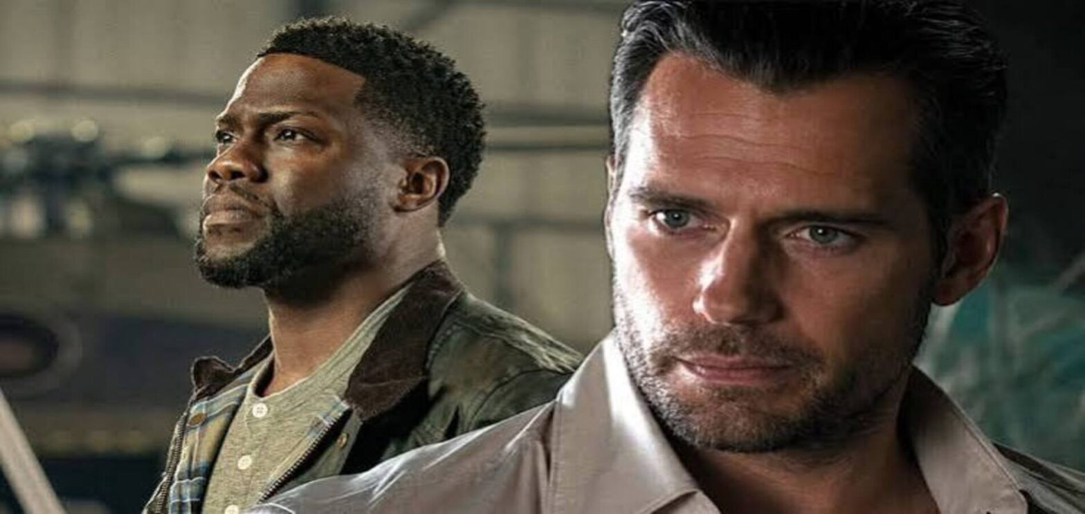 Henry Cavill and Kevin Hart in Netflix’s upcoming spy movie