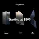 Googlebook Laptops Start at $899 With Five New Models