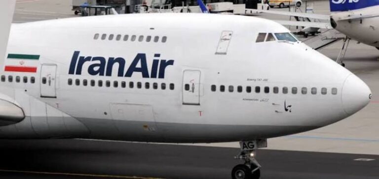 Iran Air aircraft as US sanctions threaten Iranian airline operations