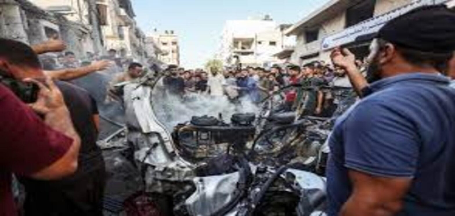 Israeli strike Gaza kills father and daughter in Gaza City