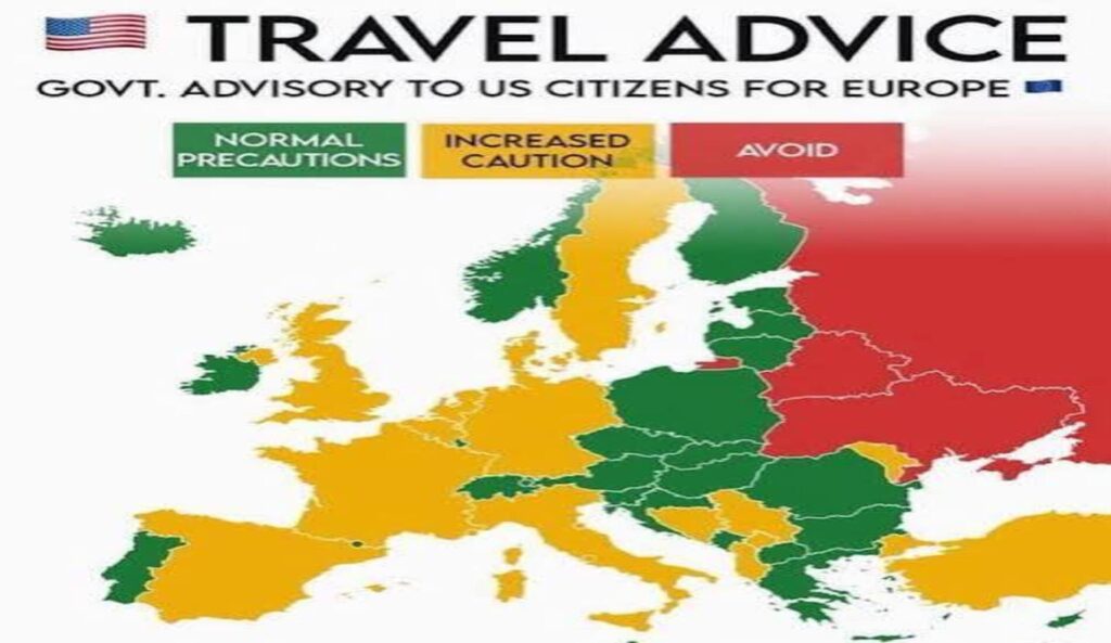 Italy UK travel advisories updated by the US State Department