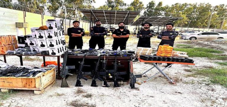 Pakistan Customs arms and ammunition seizure at JCP Yarik