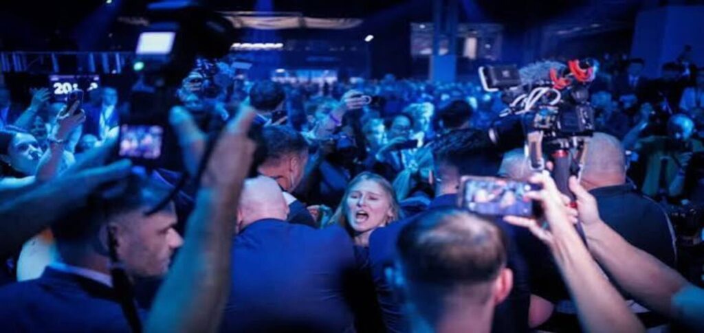 Reform UK Conference Police Appeal for Protester