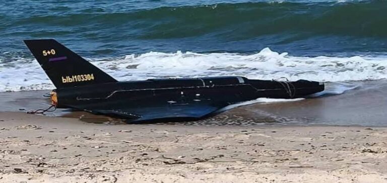 Russian Gerbera-2 drone found with explosives near a Polish Baltic beach