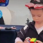 Six-Year-Old Chinese Girl Sets Rubik’s Cube World Record