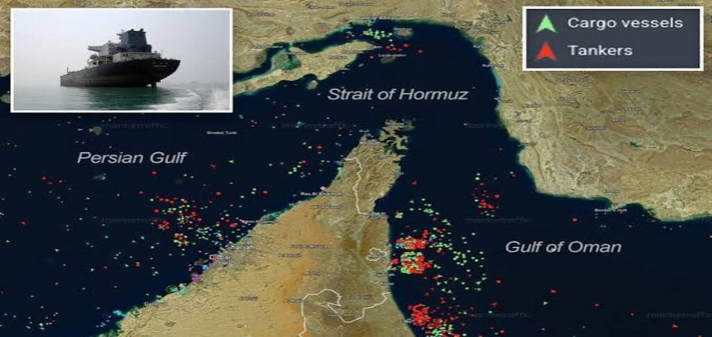 Strait of Hormuz shipping declines as Middle East conflict continues