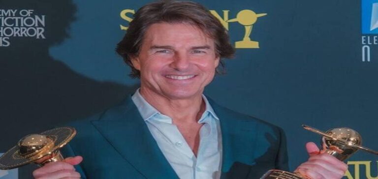 Tom Cruise delivers BAFTA speech supporting human filmmaking and cinema craft