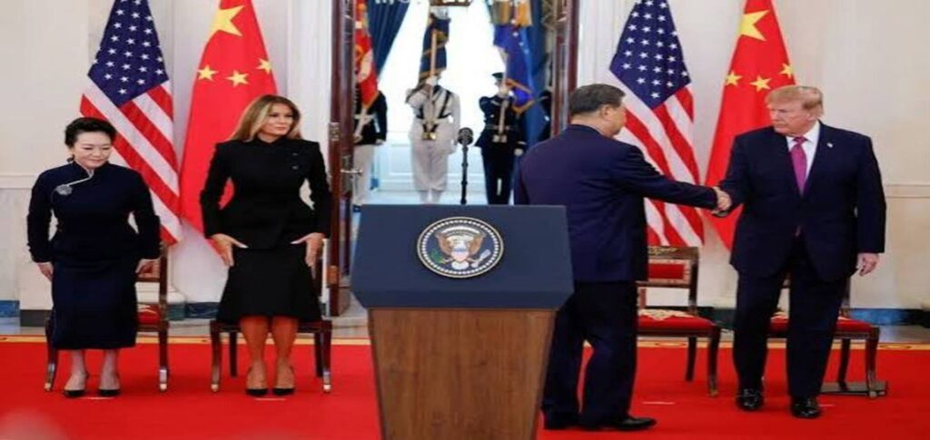 Trump Xi summit at the White House in Washington