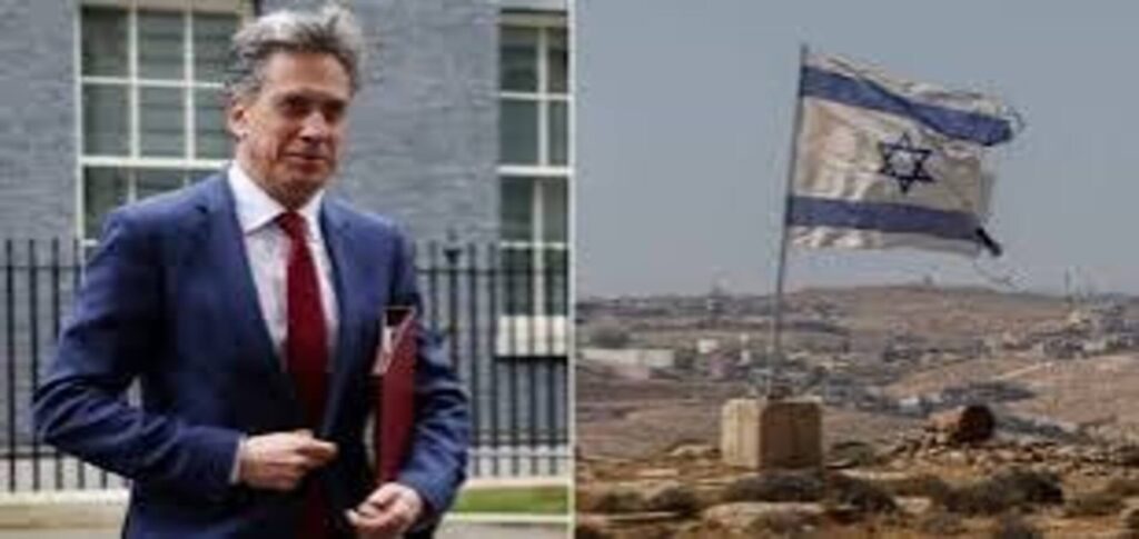 UK West Bank Settlement Sanctions Announced