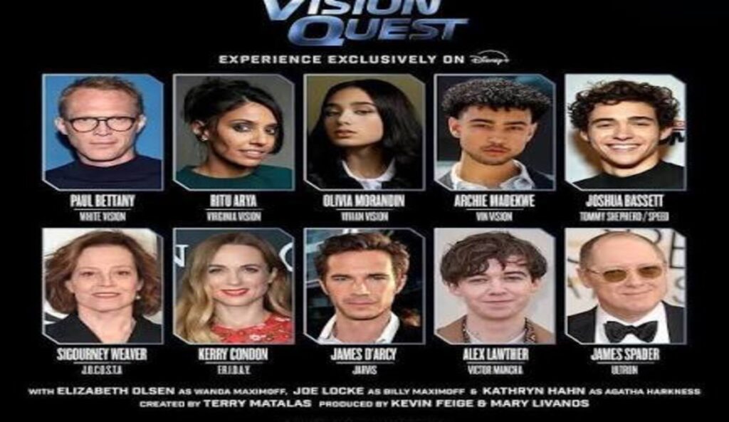 VisionQuest cast including Paul Bettany and James Spader